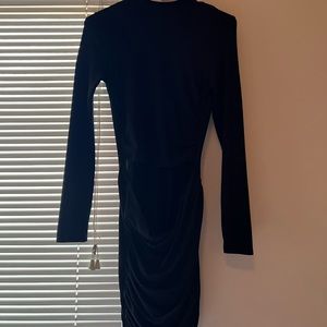 Fashion Nova Black Cut Out Dress